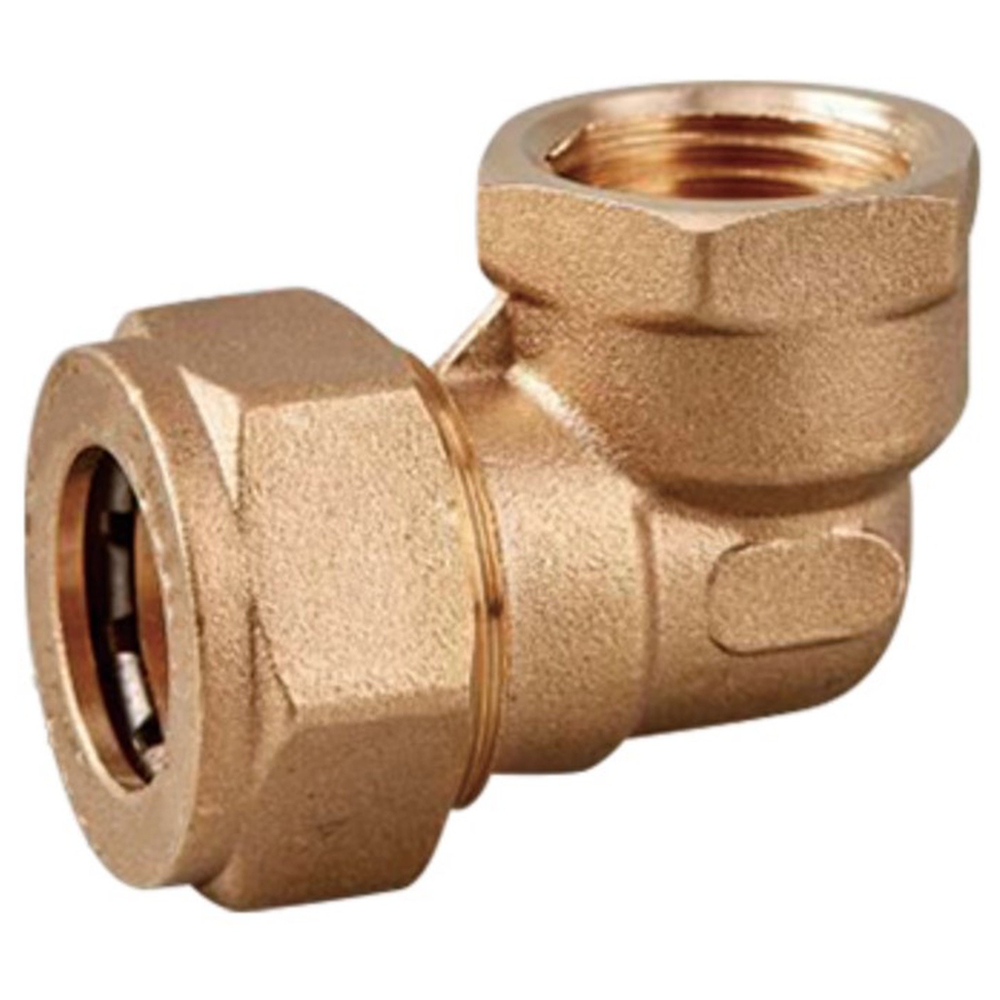 Уголок VIEIR обжимной 15X1/2" ВР (160/10) VPR153