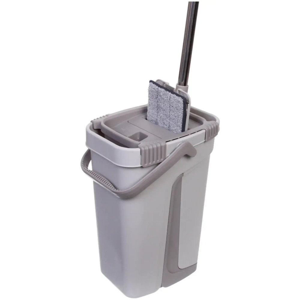 Набор для уборки «Селфи» Спарклин ведро с отжимом, швабра, две насадки) в цветной коробке ZY021