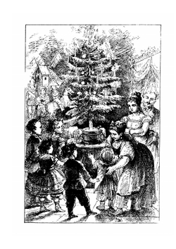 Елка и Снежный болван из сказок Андерсона | Г.Х. Андерсен