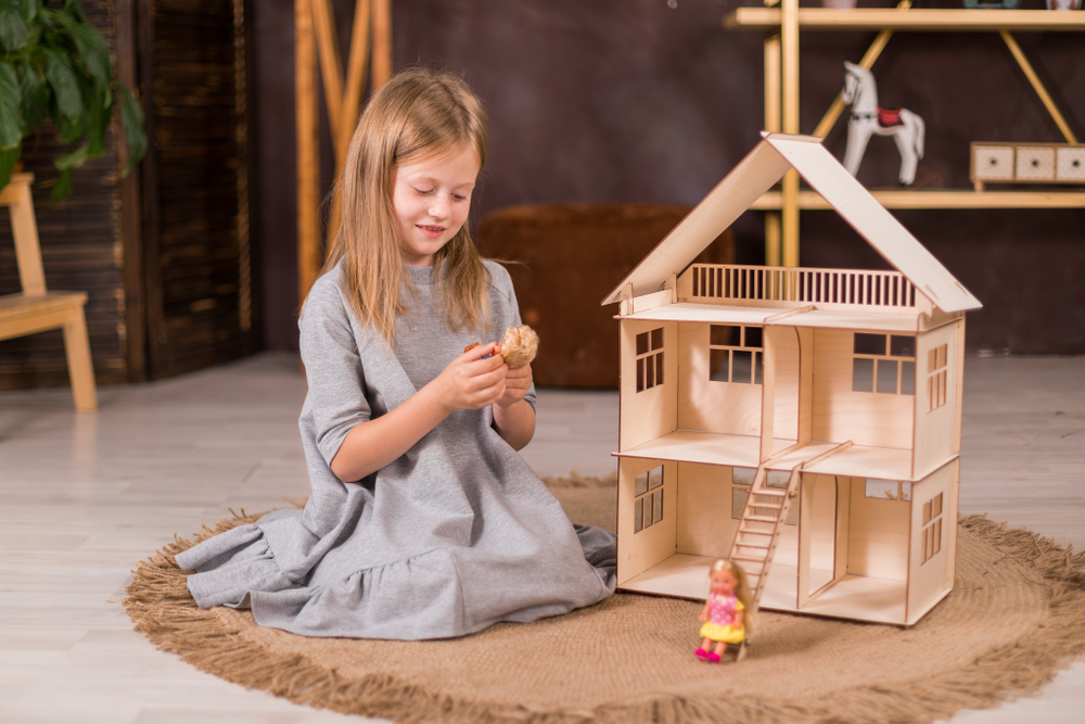 Конструктор-кукольный домик ХэппиДом "Коттедж" из дерева