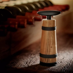 Штопор механический Peugeot Barrel ореховое дерево в подарочной упаковке