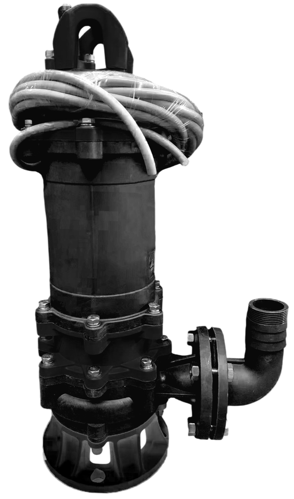 Насос погружной для перекачивания сточных вод с корпусом из специального полипропилена "Vodotok" модель 80WQ/F70-22-7.5