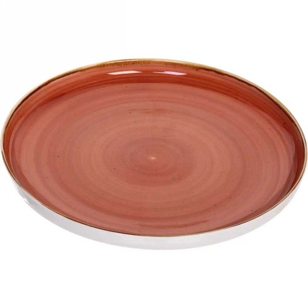 Тарелка керамическая «Corsica orange» 25*3см