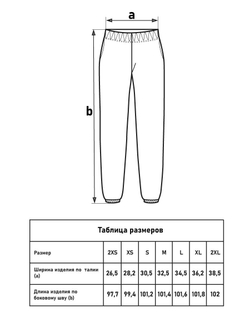 Женские Штаны из 100% Хлопка Футер