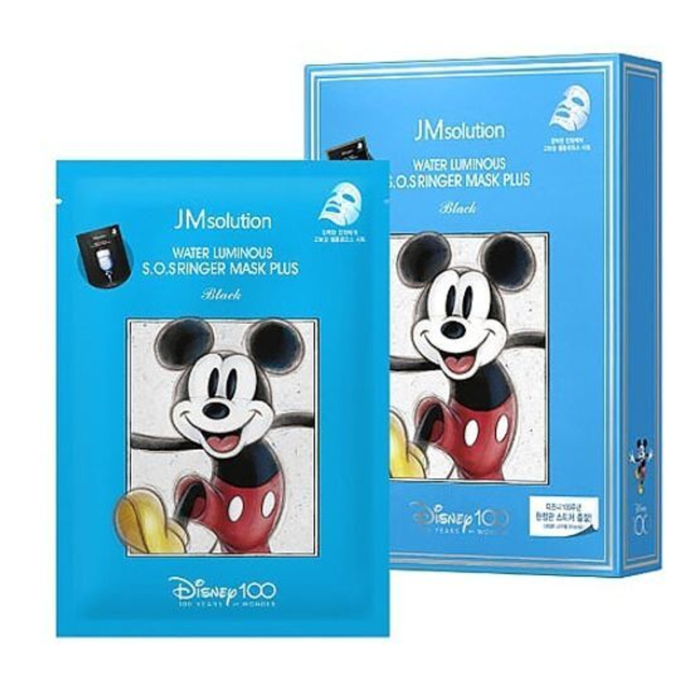 JMsolution Тканевая маска ультраувлажняющая - Water Luminous S.O.S. Ringer Mask Plus Disney 30 мл