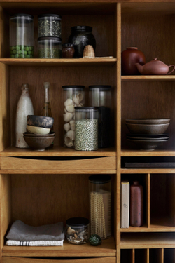 H&M HOME Банка из гофрированного стекла, прозрачный