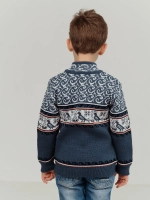 Кофта - бомбер вязаная