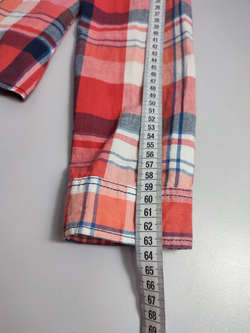 Рубашка АС в клетку стильная 44 размер