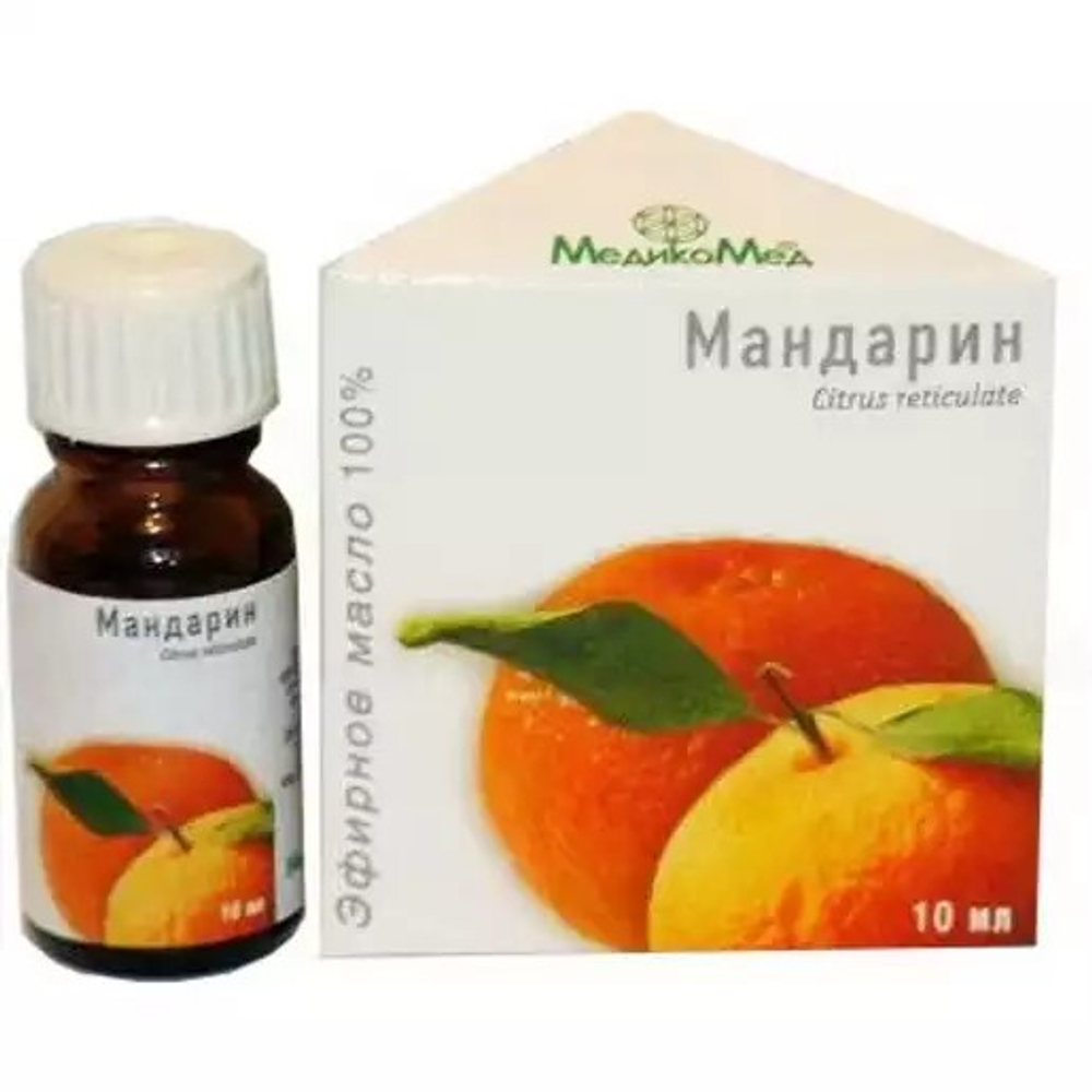 МедикоМед Масло мандарина эфирное 10 мл (01902)