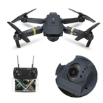 Квадрокоптер дрон FPV / WiFi на р/у с двойной 4K Ultra HD камерой "E58"