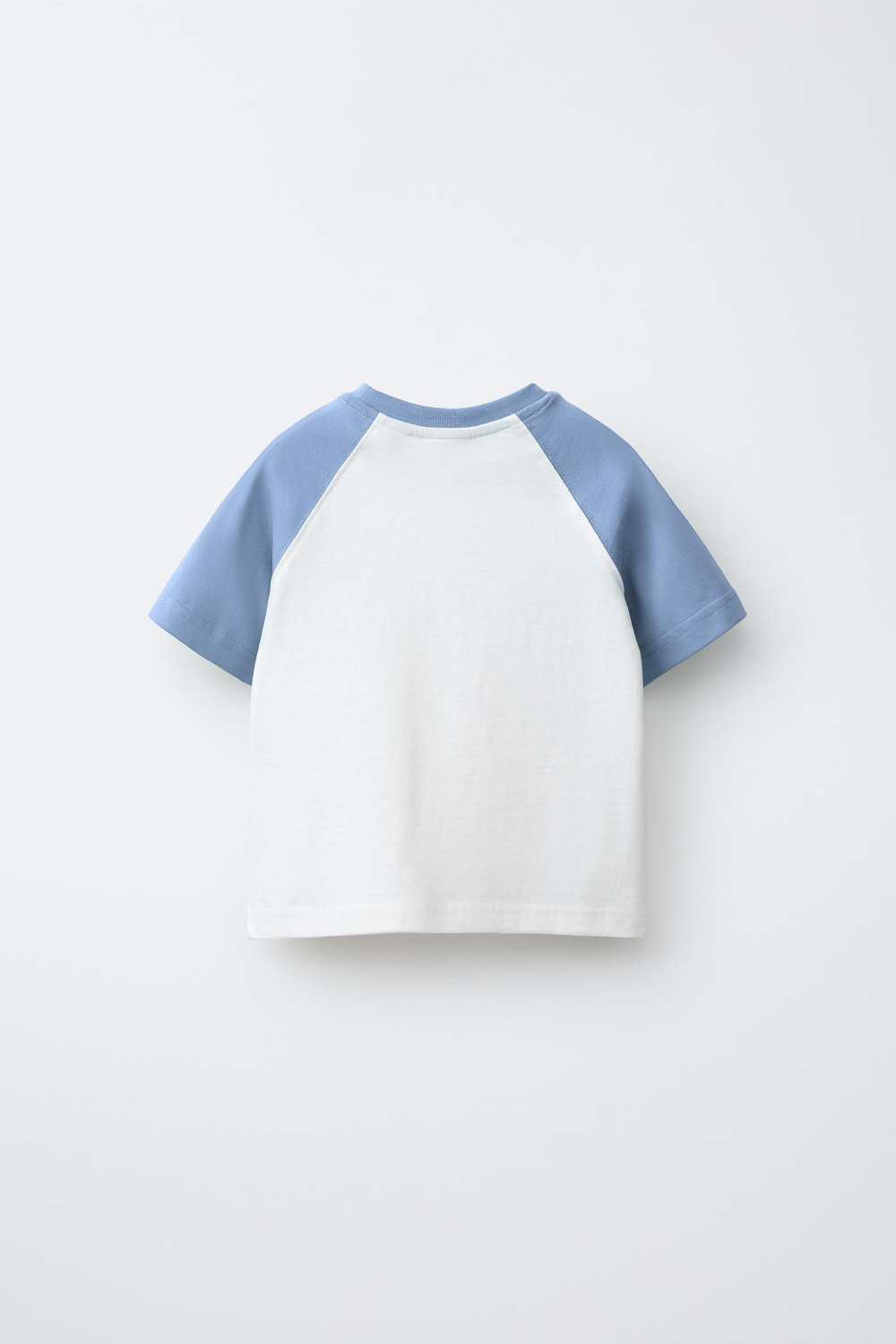 ZARA ФУТБОЛКА РЕГЛАН, СИНИЙ