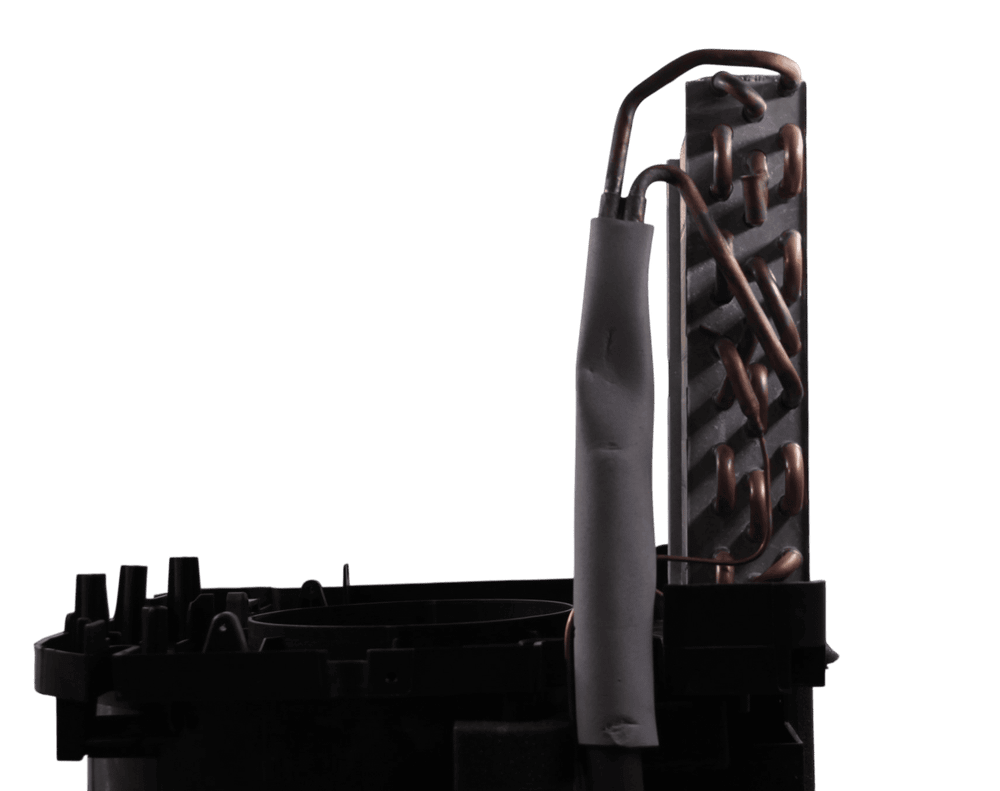 Компрессор DSN118V11UZDX мобильного кондиционера Rapid RAC 07/09СЕ в сборе с испарителем