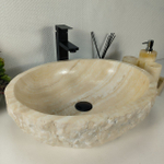 Раковина из оникса Erozy White EO-64306 50*42*15 0213