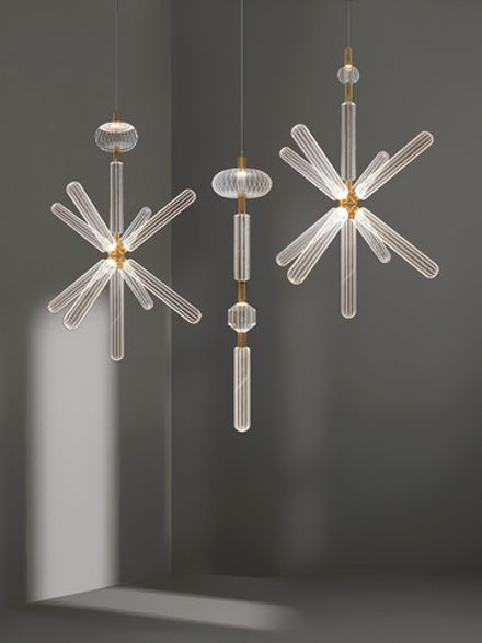 Pendant design lamp  Cipher by Lasvit