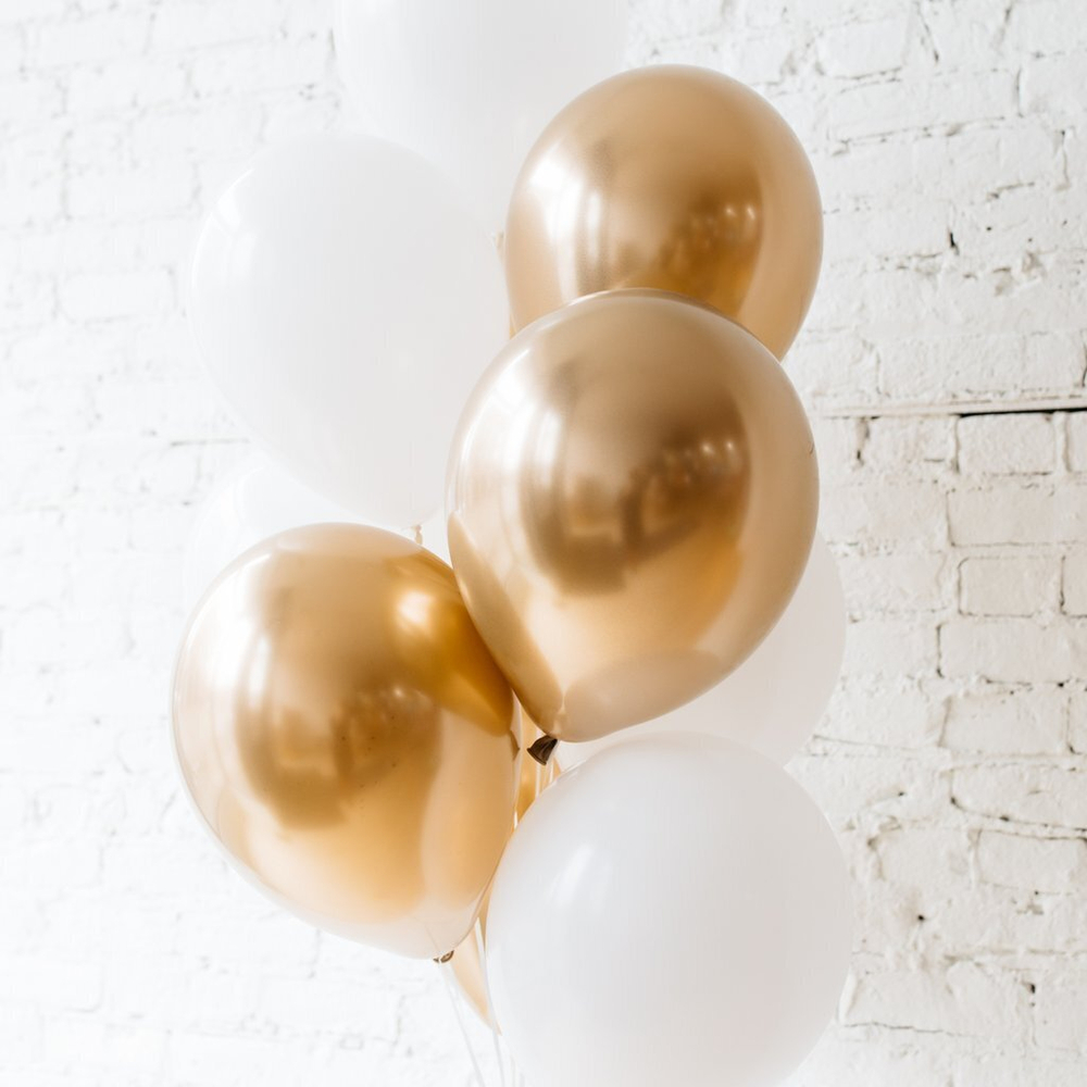 Сет "White + Gold Chrome" 10 шт.