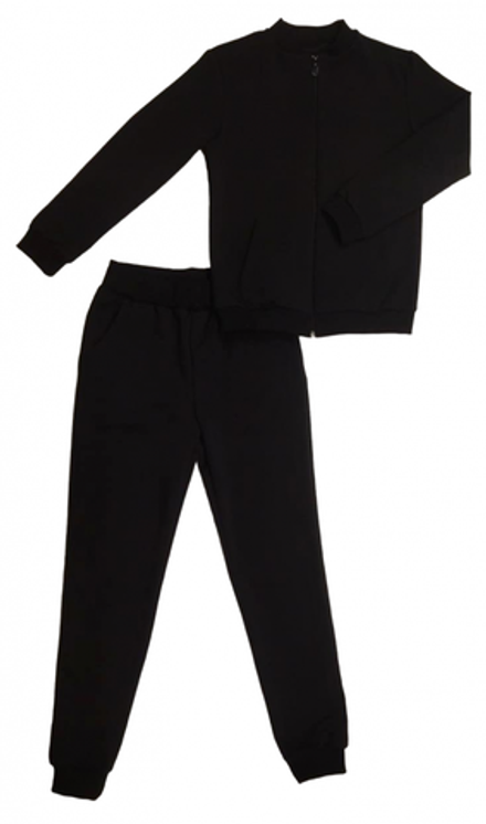 Спортивный костюм 0510/2 черный, 2хн