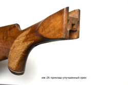 ИЖ-26,54 приклад и цевье улучшенный орех
