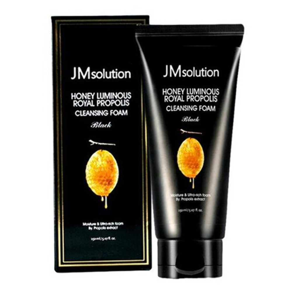 JMsolution Пенка увлажняющая с прополисом - Honey luminous royal propolis cleansing foam, 150мл