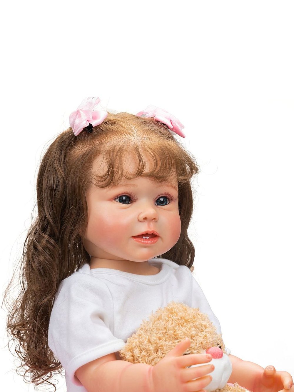 Кукла Реборн виниловая 55см в пакете (FA-305)