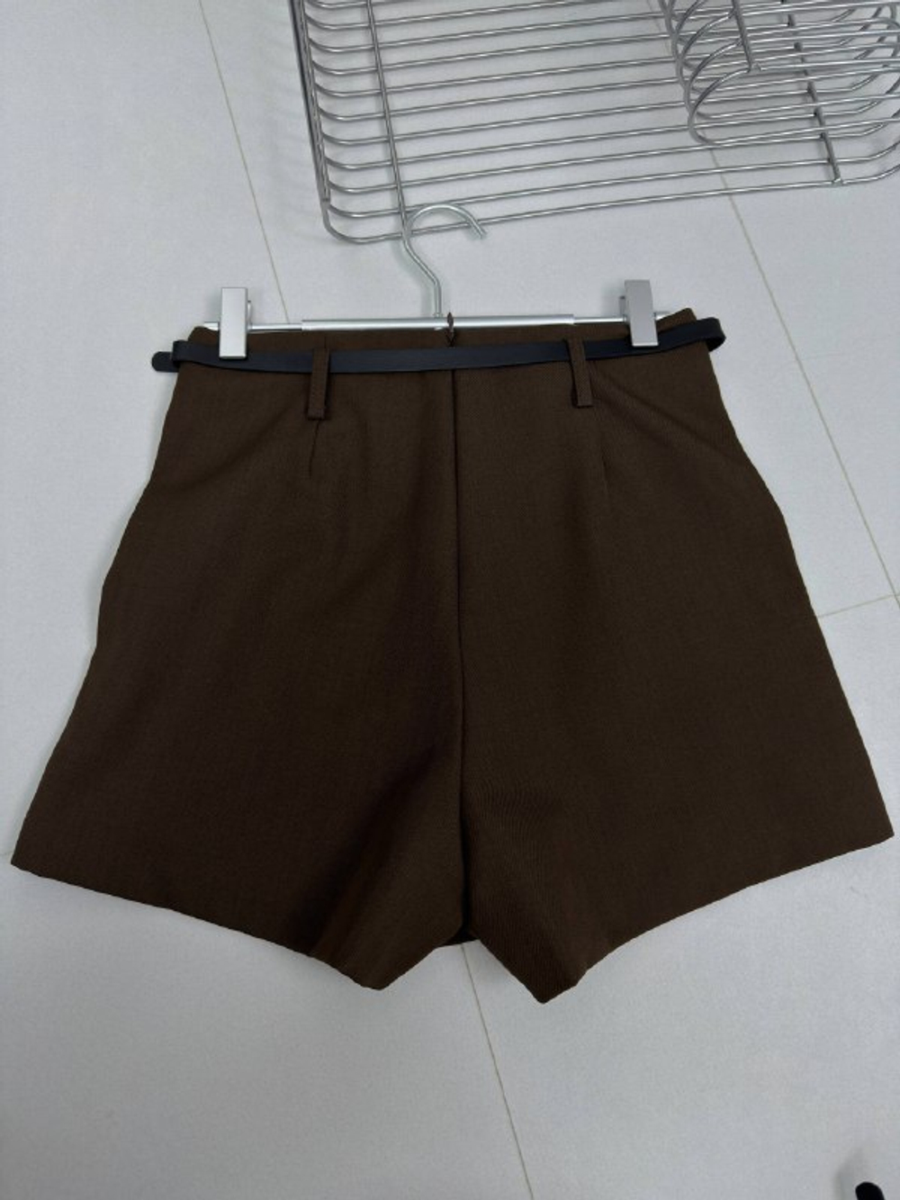 Юбка-шорты женская артикул 6556 цвет "шоколадный"