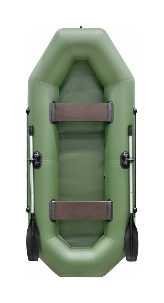 Надувная лодка ПВХ, АКВА-ОПТИМА 280, зеленый