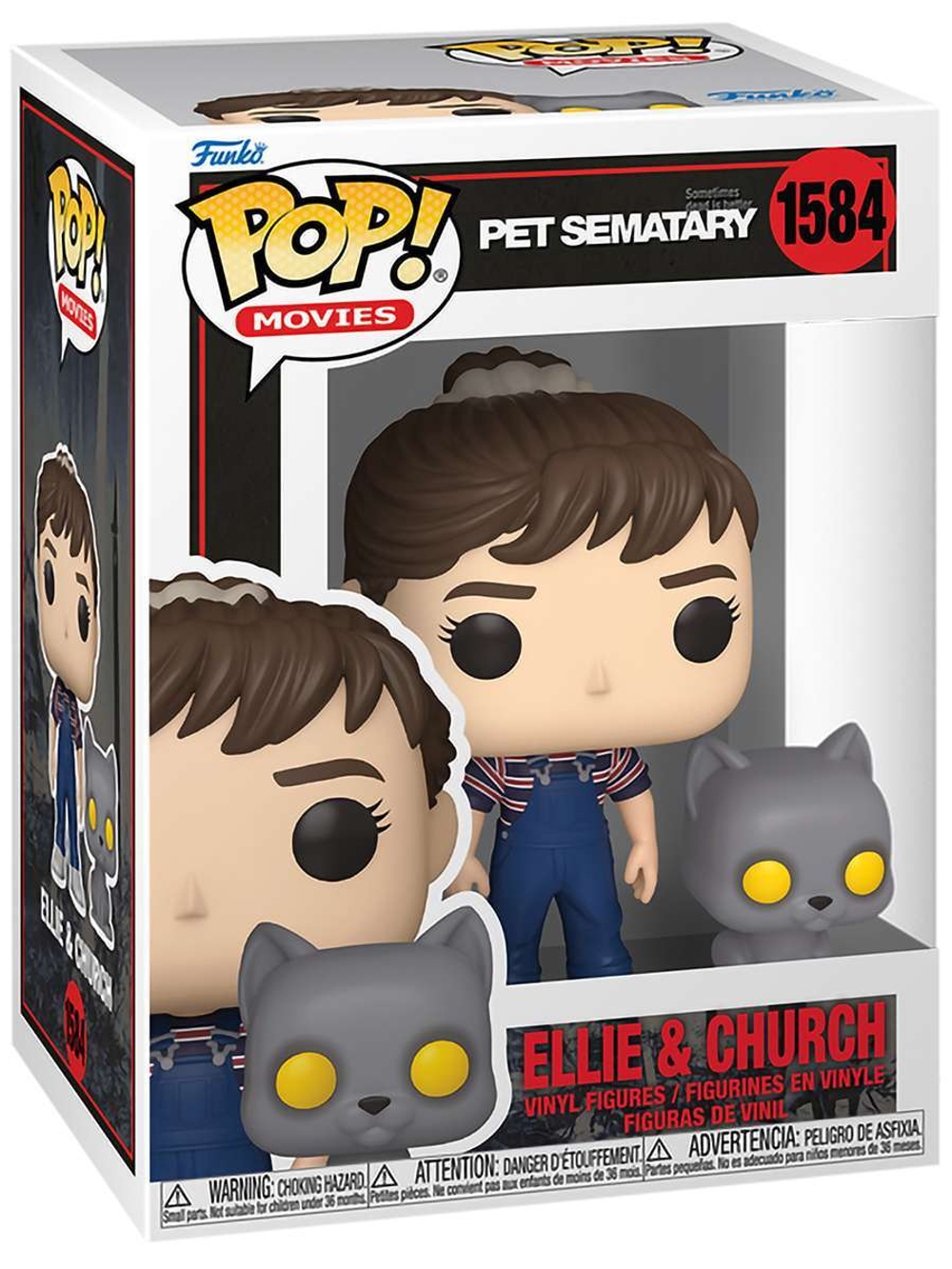 Фигурка Funko POP! Movies Pet Sematary Ellie and Church (1584) 80714