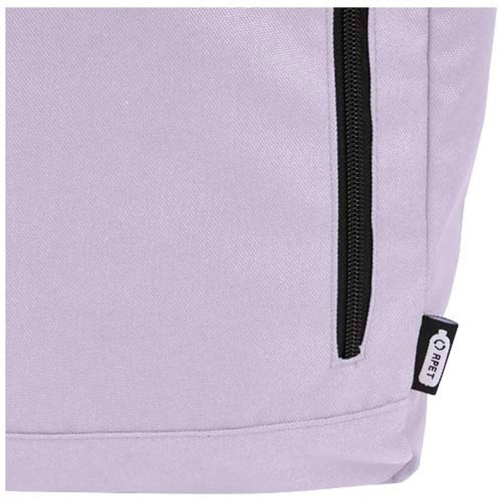 Рюкзак Byron 15,6" объемом 18 л со скручиваемым верхом, изготовленный из переработанного ПЭТ по стандарту GRS