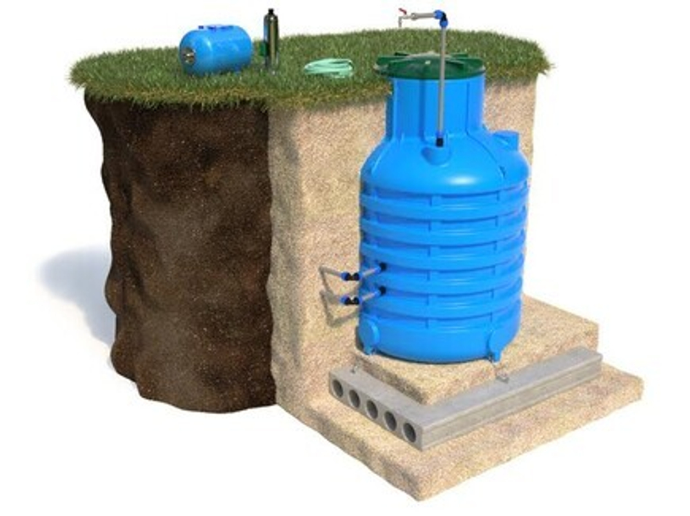 Кессон для скважин Rodlex -KS 1.0 усиленный (зеленый) Родлекс(1300x1300x2000см;135кг;зеленый) - арт.559812