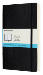 Блокнот Moleskine CLASSIC SOFT EXPENDED (QP619EXP) 13х21 см, 400 стр. в точку, мягкая обложка, черный