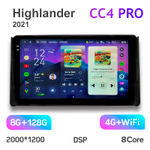 Teyes CC4 Pro 9" для Toyota Highlander 2021