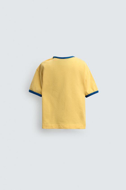 ZARA HARRY LAMBERT X DISNEY ФУТБОЛКА С ПРИНТОМ, ЖЕЛТЫЙ