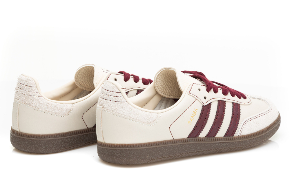 Adidas Samba (Milk/Bordo)