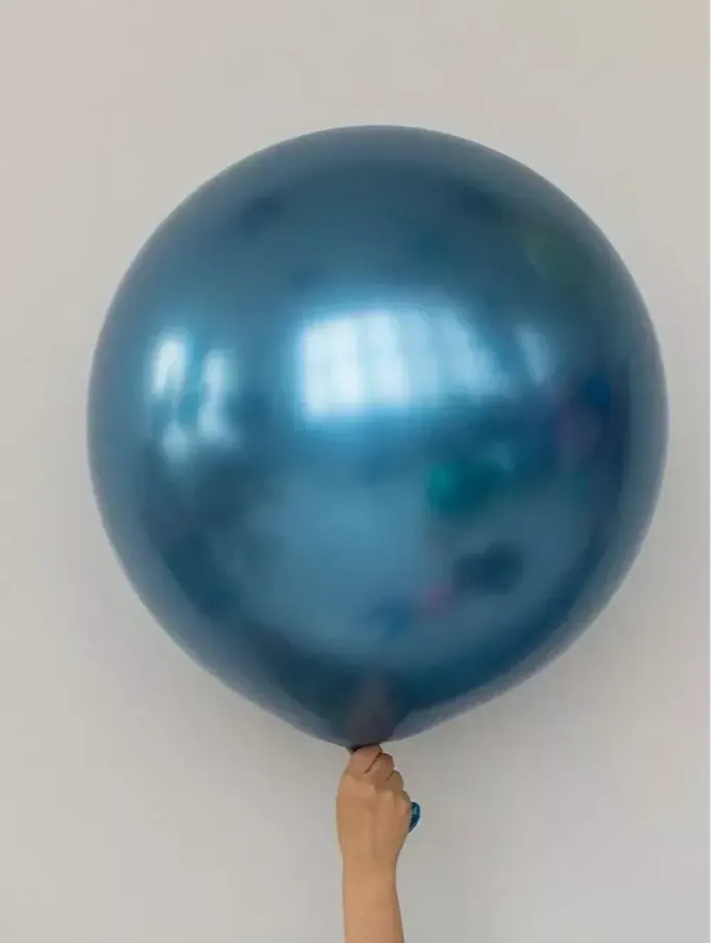S шар гигант 24"/60 см, хром (940) синий reflex рефлекс (БГ-90) 