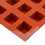 Форма силиконовая для приготовления пирожных cube, 17,6х29,8 см, 630 мл