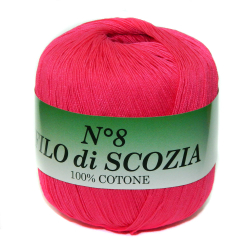 Пряжа Filo Di Scozia №8 50г, 340м, 100%мерсеризованный хлопок (цена за 1 шт)