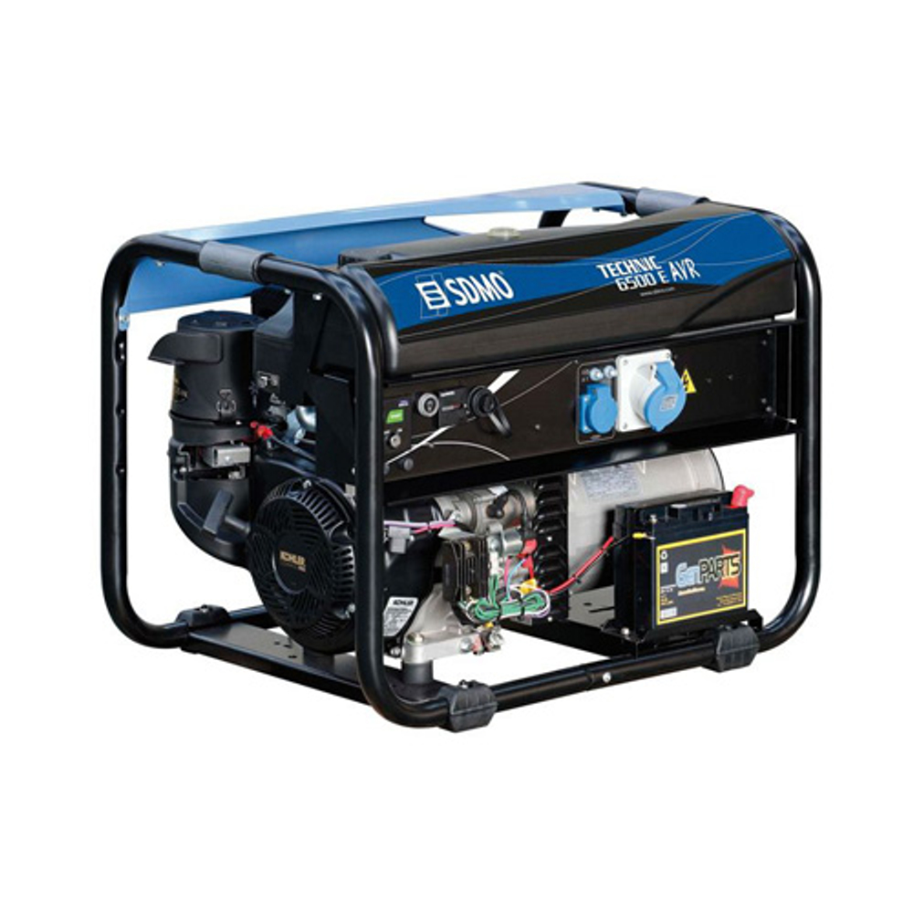 Генератор бензиновый SDMO TECHNIC 6500 E AVR