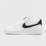 кроссовки Nike Air Force 1 Low White / Black Swoosh Wmns