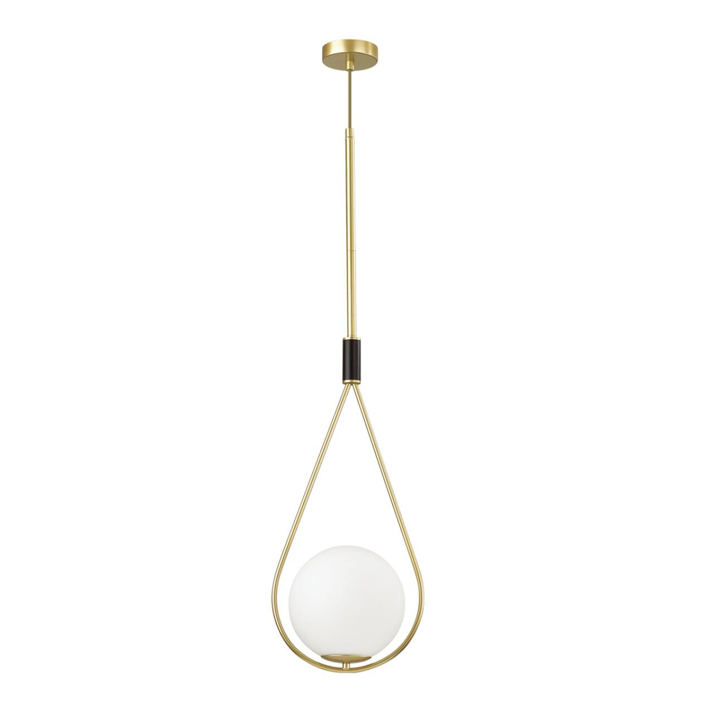4810/1A PENDANT ODL21 415 золтой/черный/белый Подвес E14 1*40W FLARI