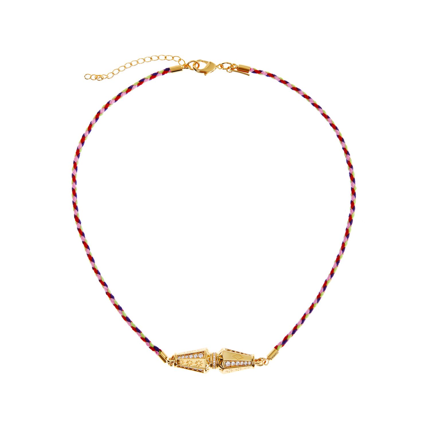 Колье Bicone Rope Necklace