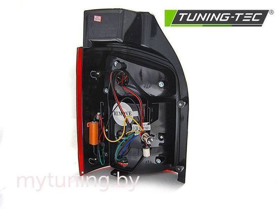 Фонари задние LED RED SMOKE для VW T5 10-15 TRANSPORTER