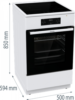 Электрическая плита Gorenje GEIT5C60WPG