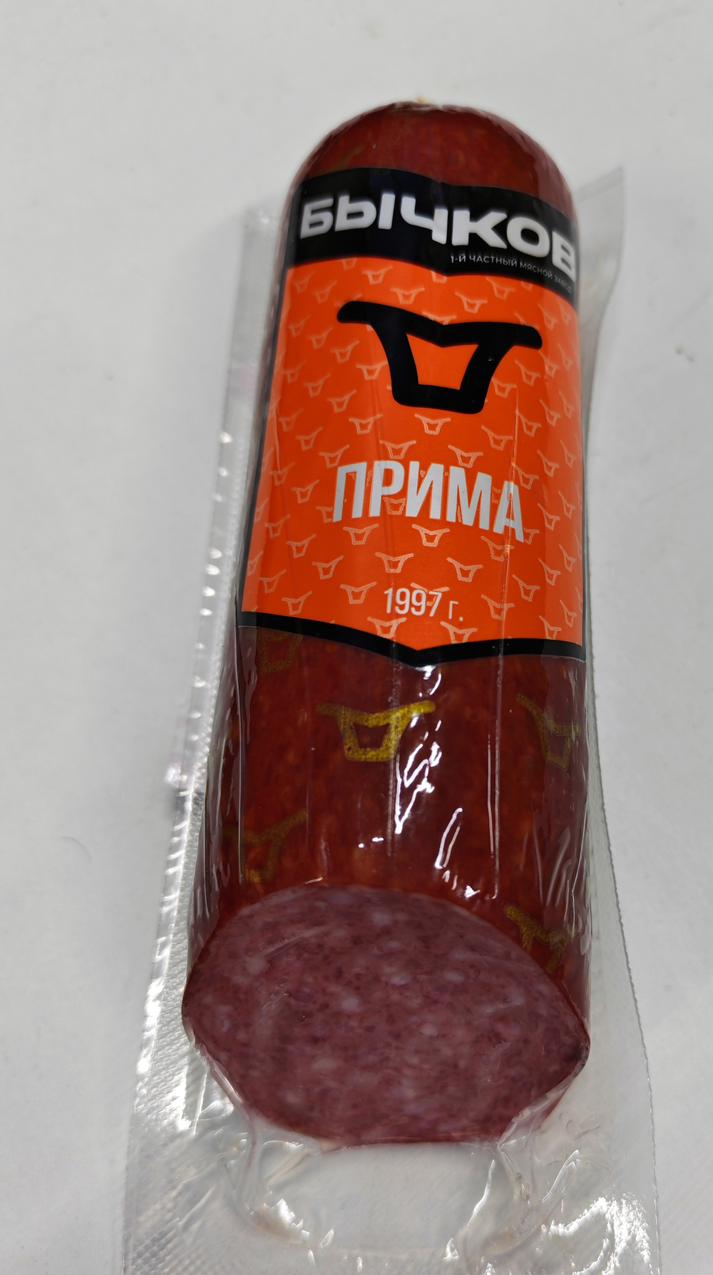 Колбаса ПРИМА по-смоленски п/к, 0,3кг, Бычков