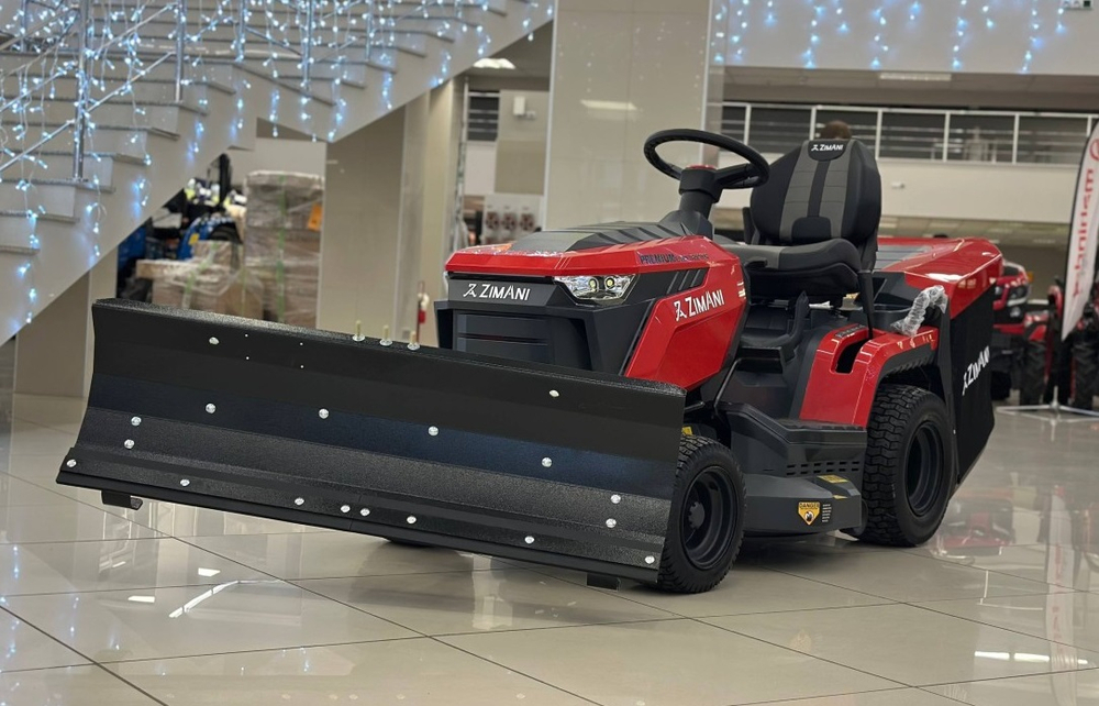 Снегоуборочный трактор ZimAni TC92HL с отвалом