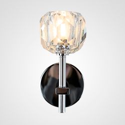 Бра Boule De Cristal Single Sconce Chrome By Imperiumloft