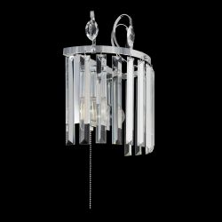 Citilux Инга CL335321 Бра хрустальное с выключателем Хром