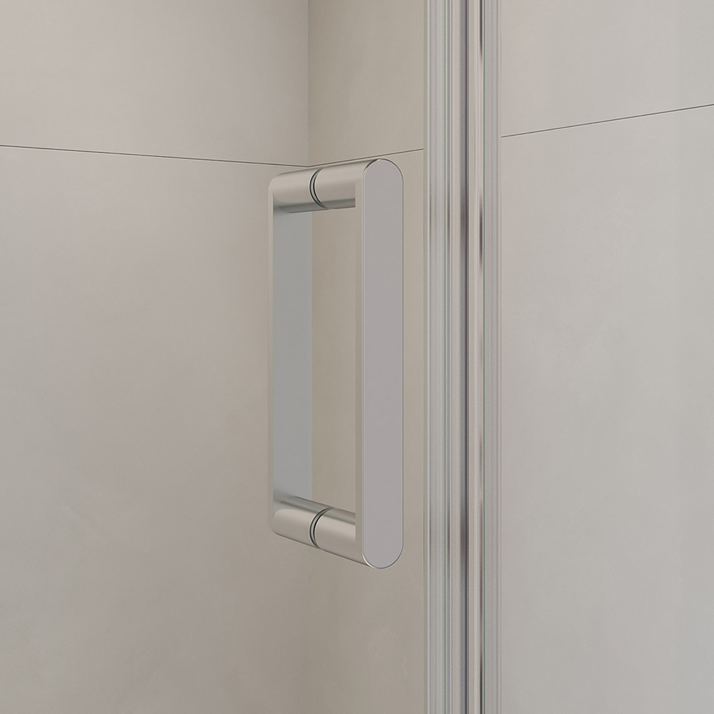 Душевая дверь RGW LE-008 (LE-003 + Z-09 + профиль A-14) (Прозрачное, 1400)