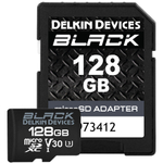 microSD Delkin 128GB BLACK UHS-I