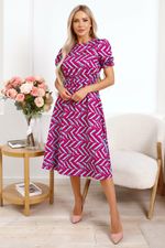 Платье Оливия (голубой/фуксия) П15934-45М LT Collection