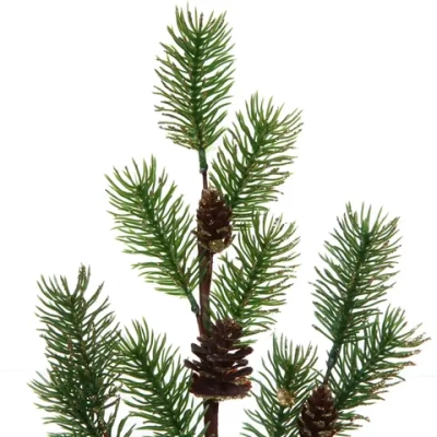 Ветка декоративная «Еловое чудо» 65 см