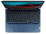 Ноутбук Lenovo Ideapad Gaming 3-15ARH05. CPU: AMD Ryzen 7 4800H 2.90 ГГц, RAM: 16 ГБ, SSD: 512 ГБ, GPU: GeForce GTX 1650 Ti 4 ГБ, OS: Free DOS, Состояние: A1